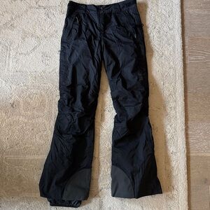 Mountain Hardwear Snow Pants Womens Small long Black Insulated RECCO